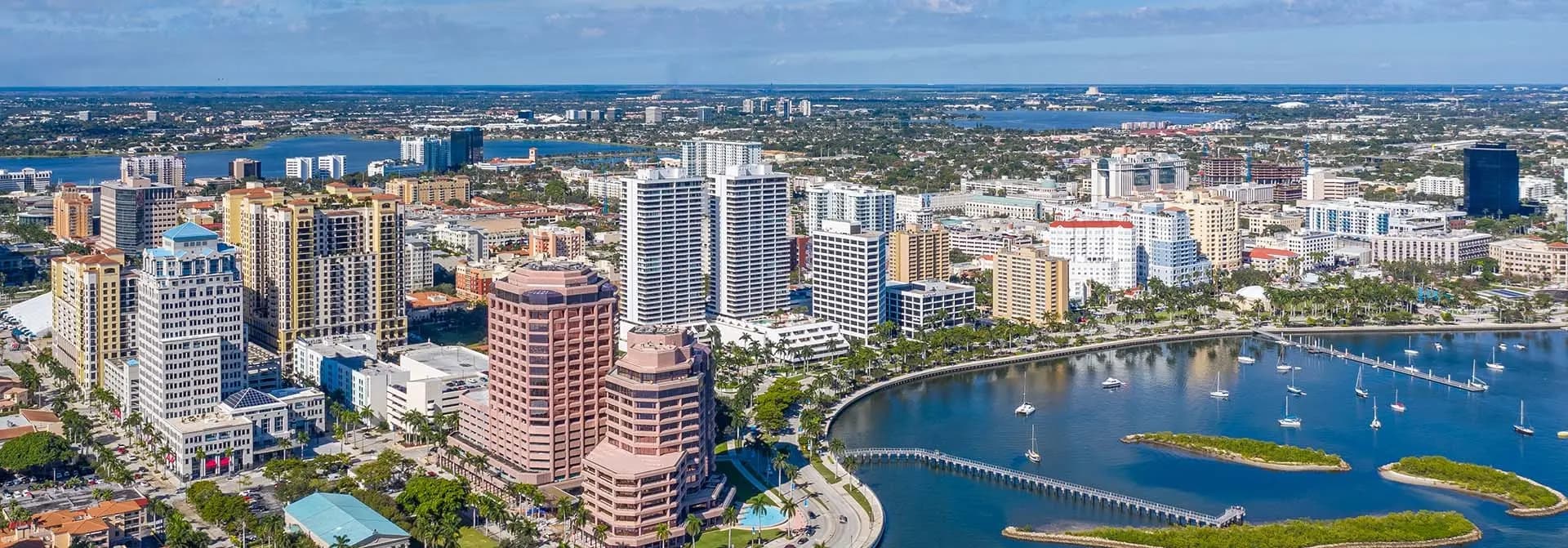 Downtown West Palm Beach skyline